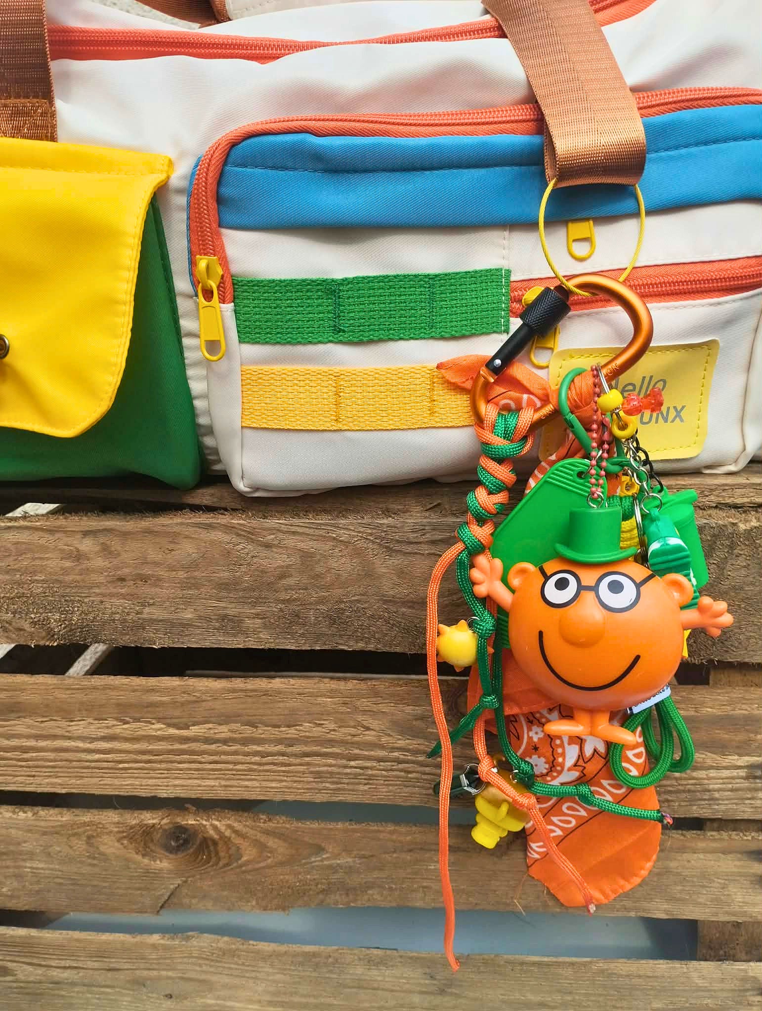 bijou de sac pop et coloré! fun et tendance, fait main